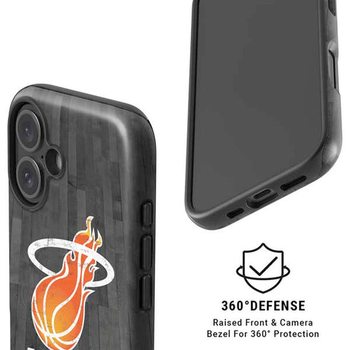 NBA Miami Heat Hardwood Classics iPhone 16 Plus Magsafe Impact Case